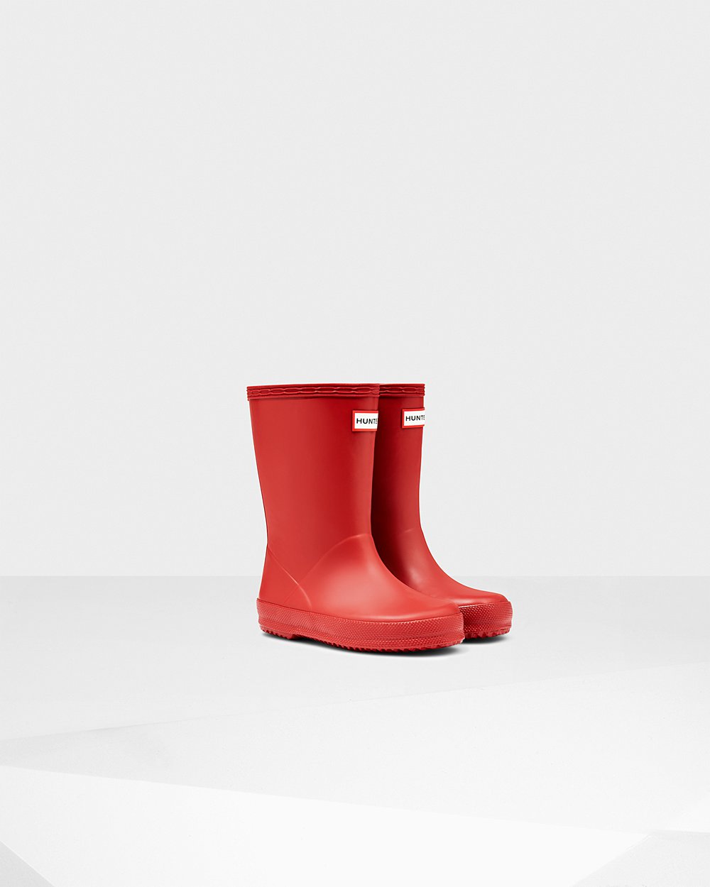 Regenlaarzen Kinderen - Hunter Original First Classic - Rood - 81SNGMVXJ